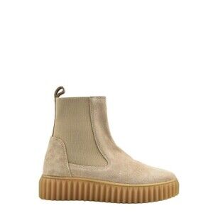 Voile Blanche Suede Chelsea Boots With Elastic Ankle Insert - NWT